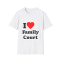 T-Shirt — I Heart Family Court - Legal Humor Tee