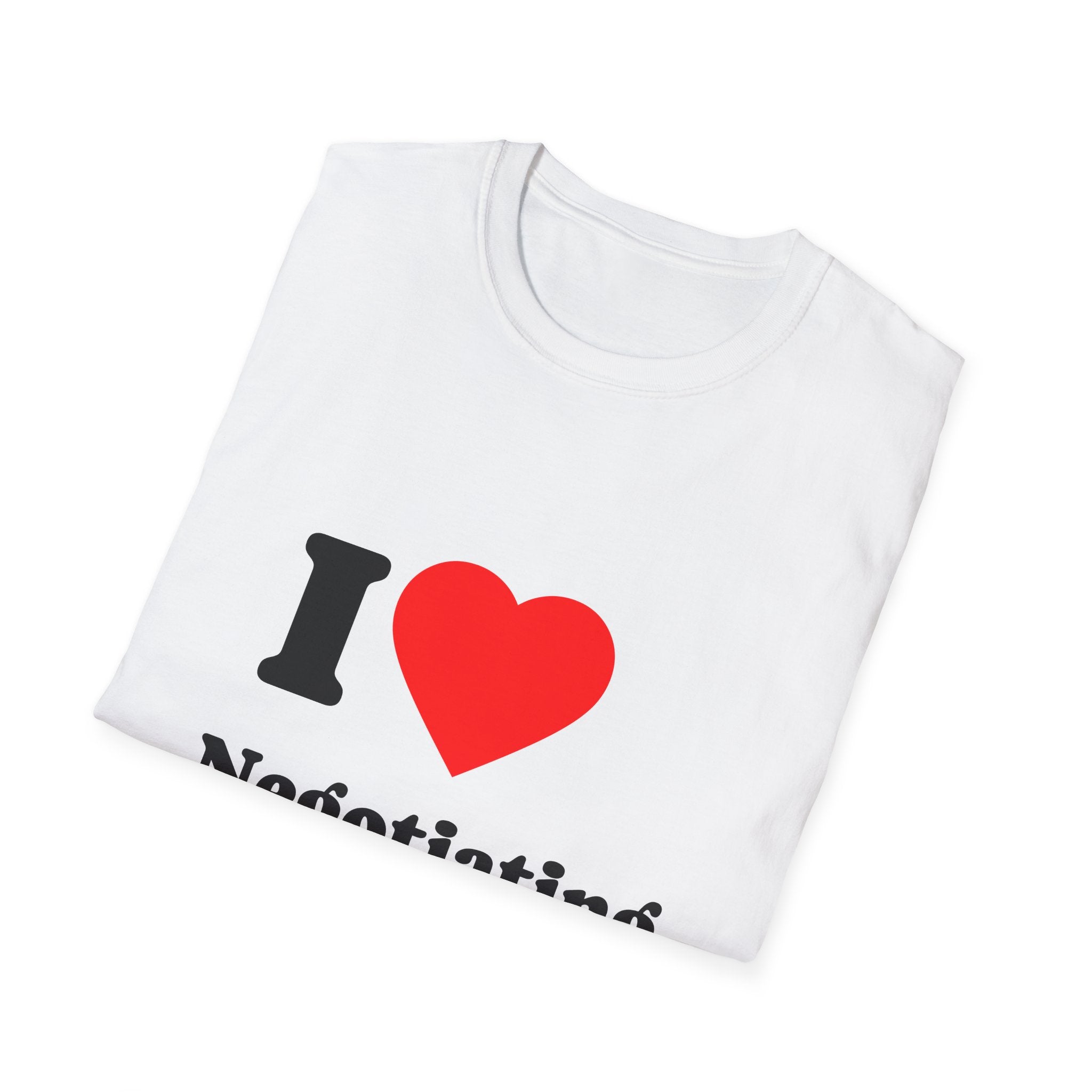 T-Shirt — I Heart Negotiating Parenting Time - Legal Humor Tee