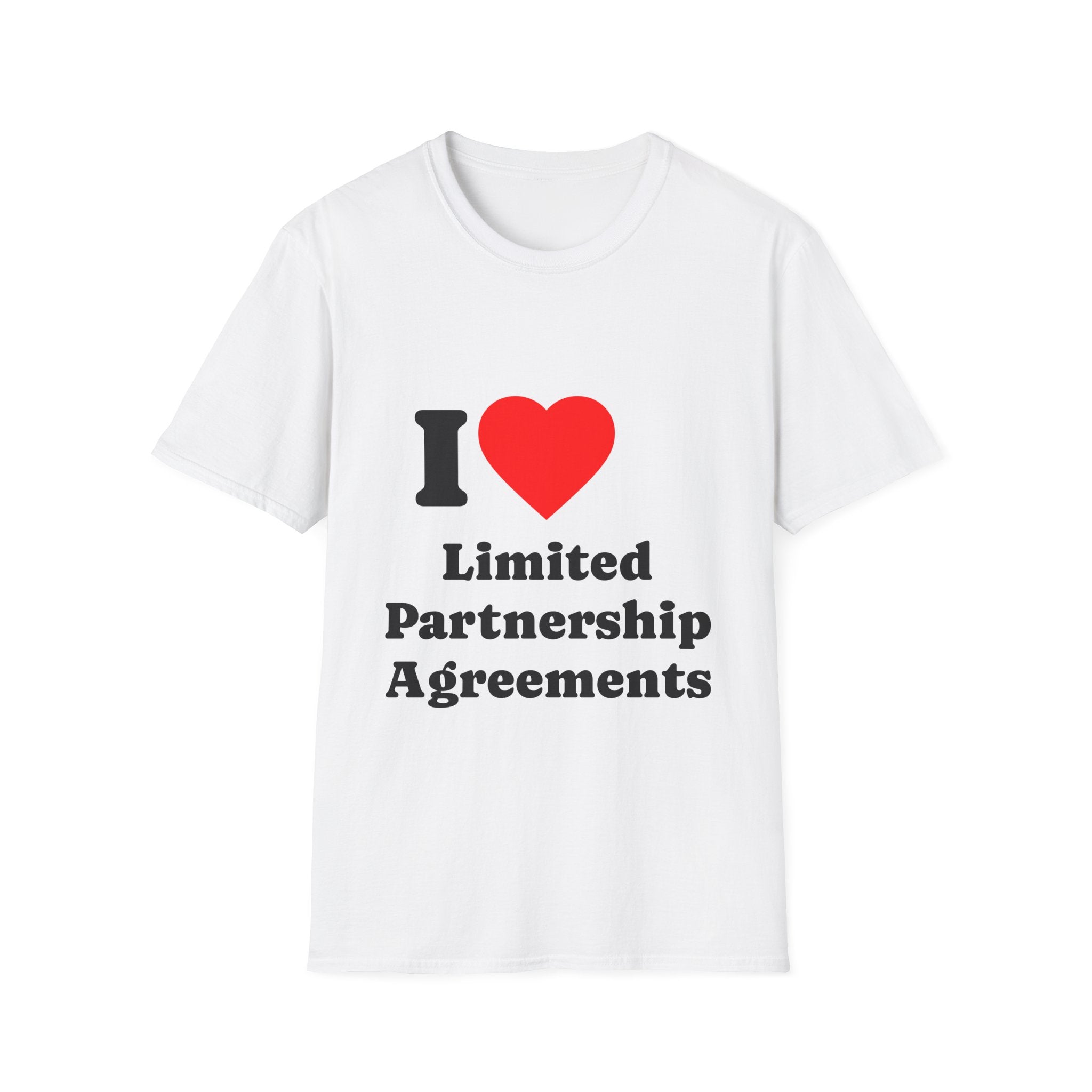 T-Shirt — I Heart Limited Partnership Agreements - Legal Humor Tee