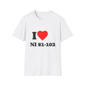 T-Shirt — I Heart NI 81-102 - Legal Humor Tee