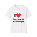 T-Shirt — I Heart Section 51 Exchanges - Legal Humor Tee