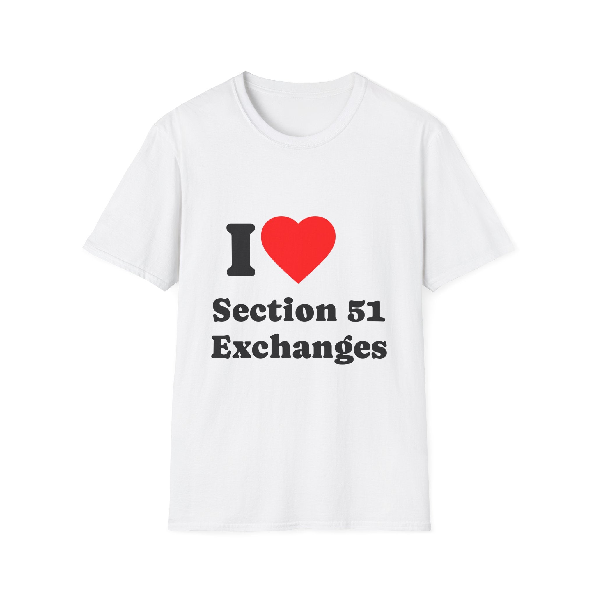 T-Shirt — I Heart Section 51 Exchanges - Legal Humor Tee