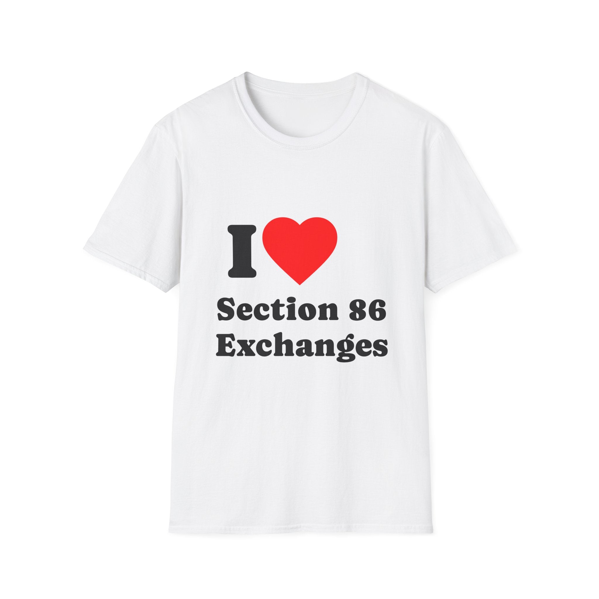 T-Shirt — I Heart Section 86 Exchanges - Legal Humor Tee