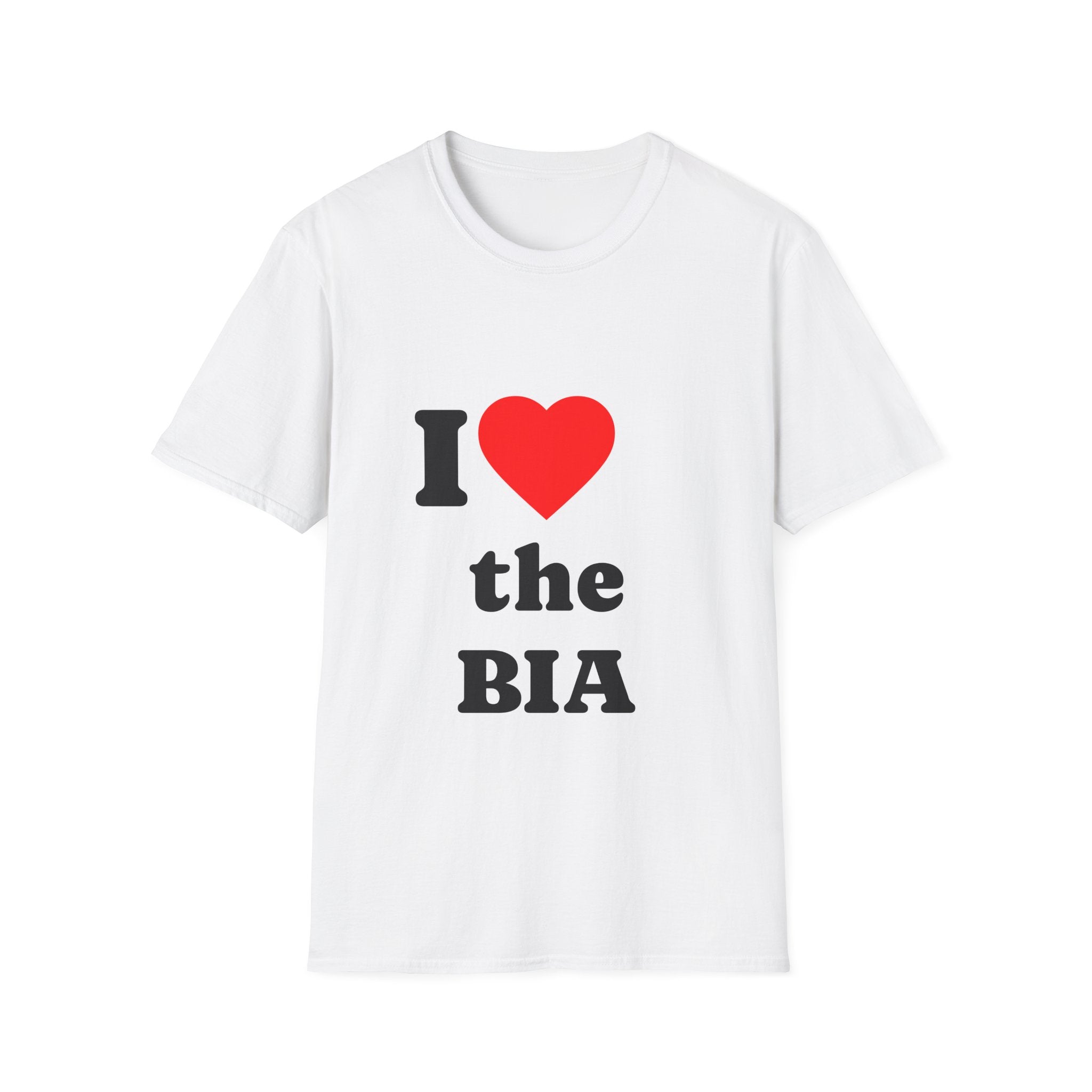 T-Shirt — I Heart the BIA - Legal Humor Tee