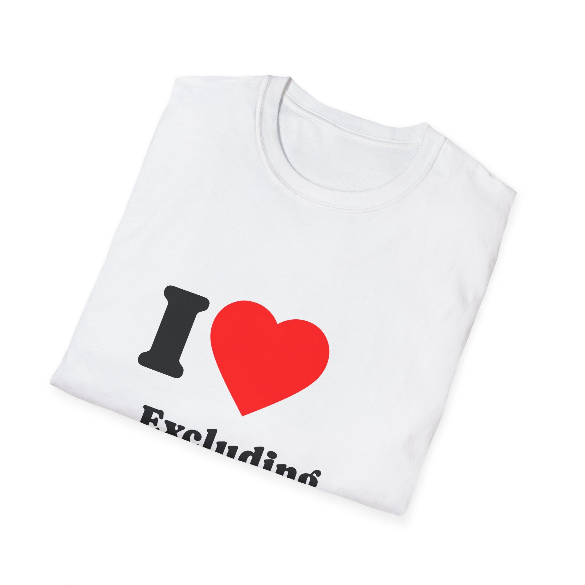 T-Shirt — I Heart Excluding Gifts from Net Family Property - Legal Humor Tee